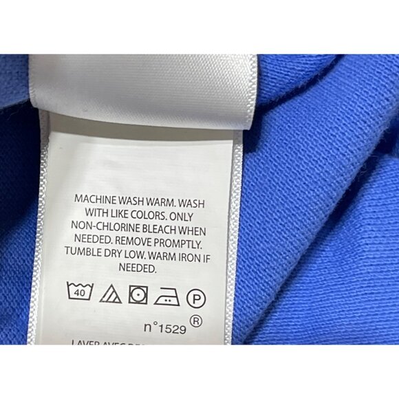 Polo Ralph Lauren Boy's Shirt (NO BUTTONS) Blue L Large Short Sleeve - Picture 7 of 8